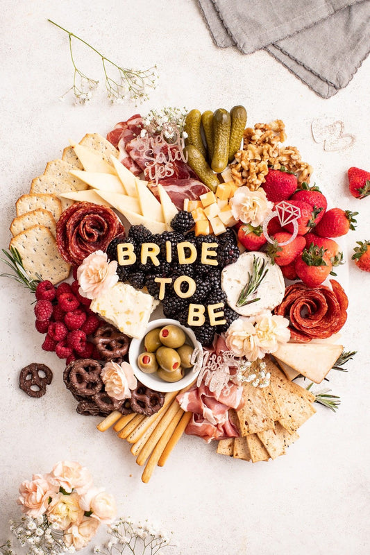 Bride To Be Charcuterie Board